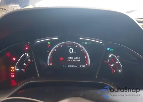 2021 Honda Civic Sport z USA, uszkodzony, nr VIN 2HGFC2F88MH504924